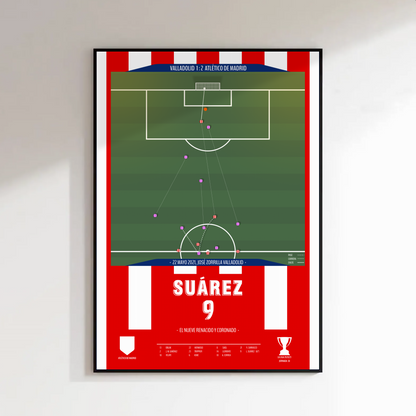 Luis Suárez – El Gol del Título (Atlético de Madrid vs Valladolid 2021)