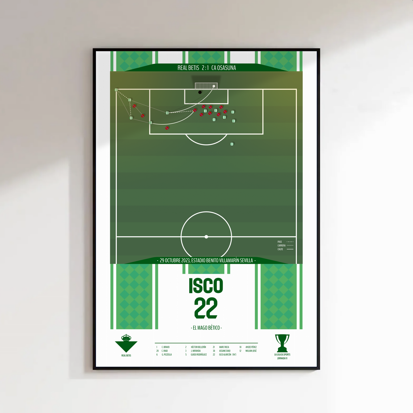 Isco Alarcón – El Mago Bético (Real Betis vs Osasuna 2023)