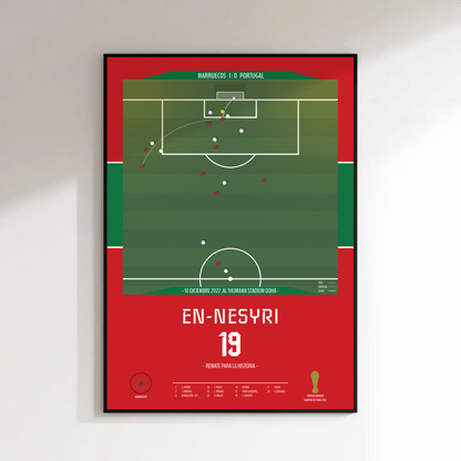 En-Nesyri – Remate para la Historia (Marruecos vs Portugal 2022)