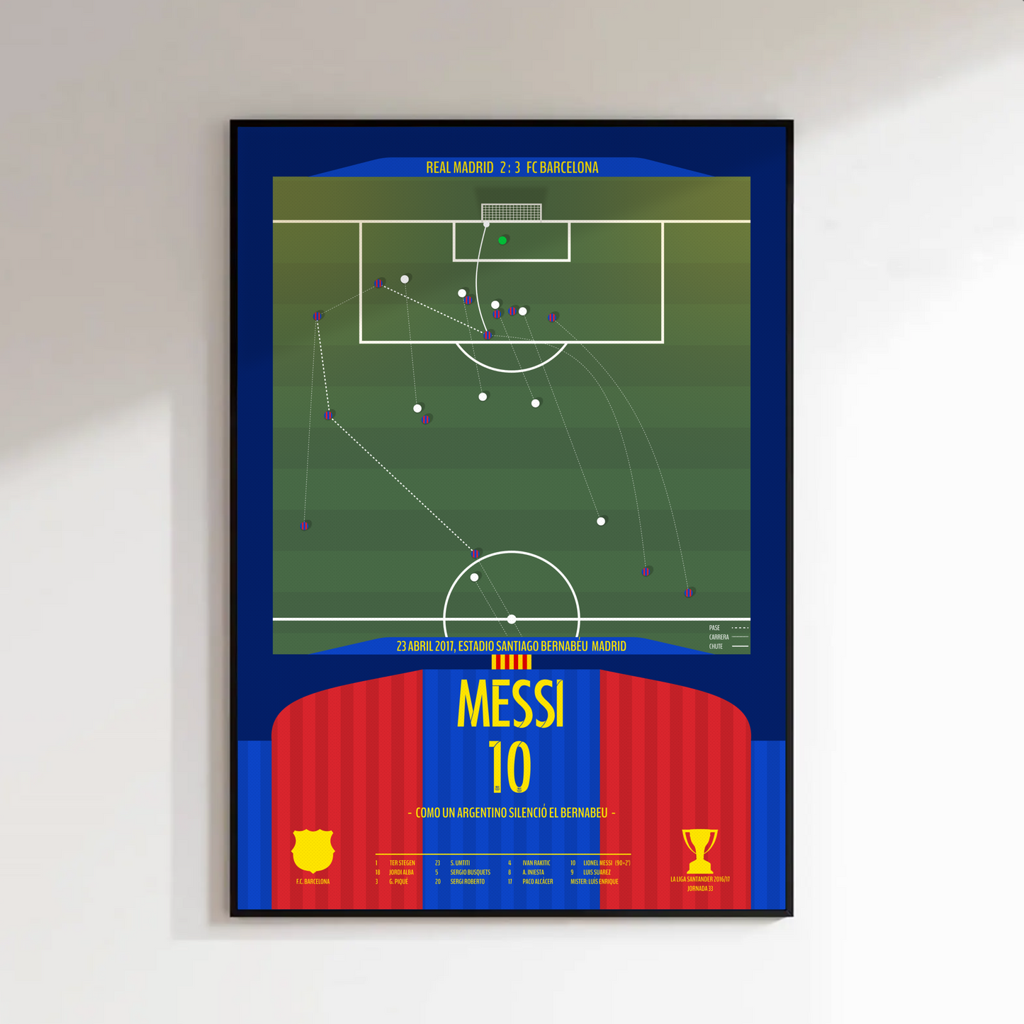 Lionel Messi – El Gol del Clásico (Real Madrid vs FC Barcelona 2017)