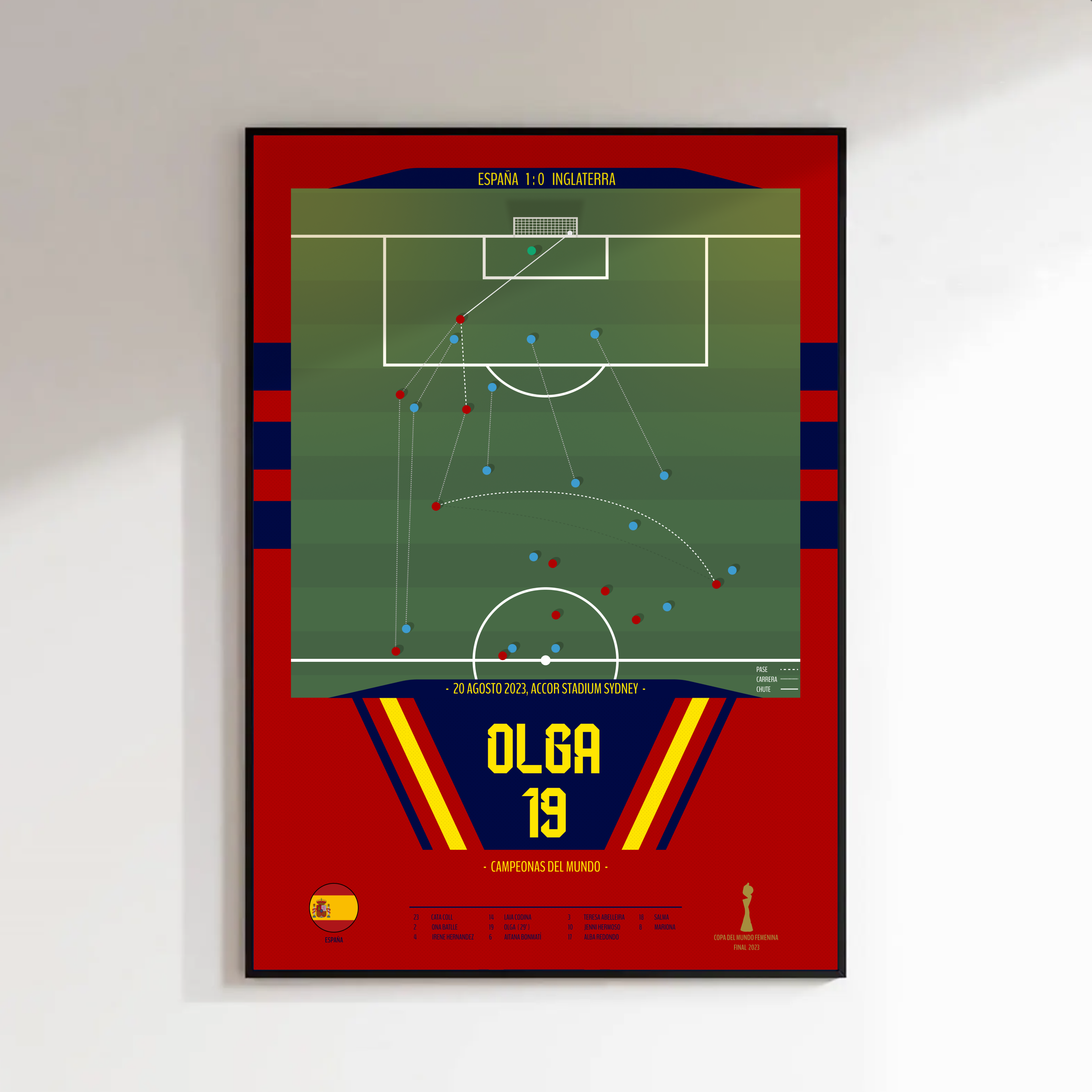 Olga Carmona – Campeonas del Mundo (España vs Inglaterra 2023)