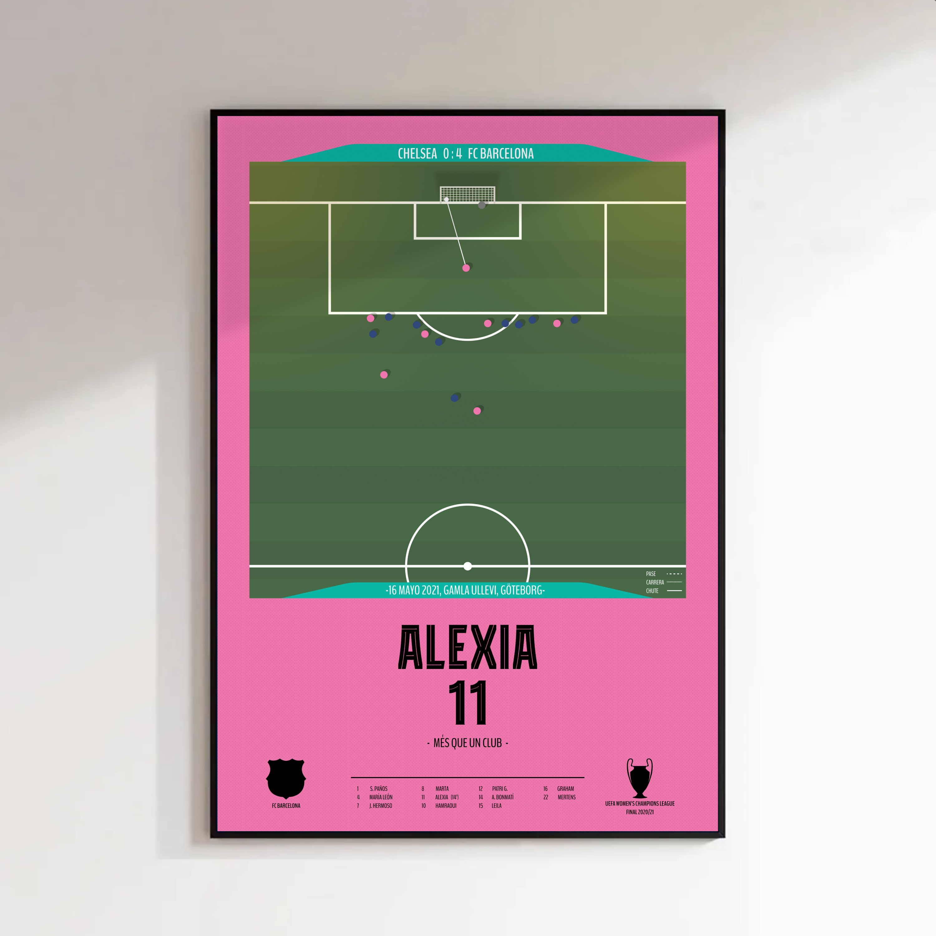 Alexia Putellas – Més Que Un Club (FC Barcelona vs Chelsea 2021)