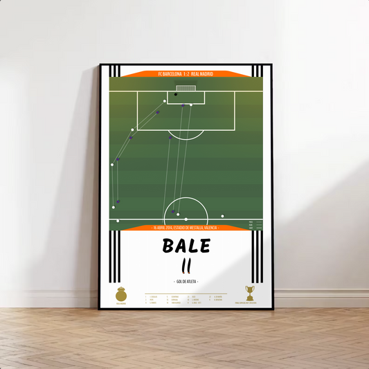 Gareth Bale – Gol en la Final de Copa del Rey 2014 (FC Barcelona vs Real Madrid)