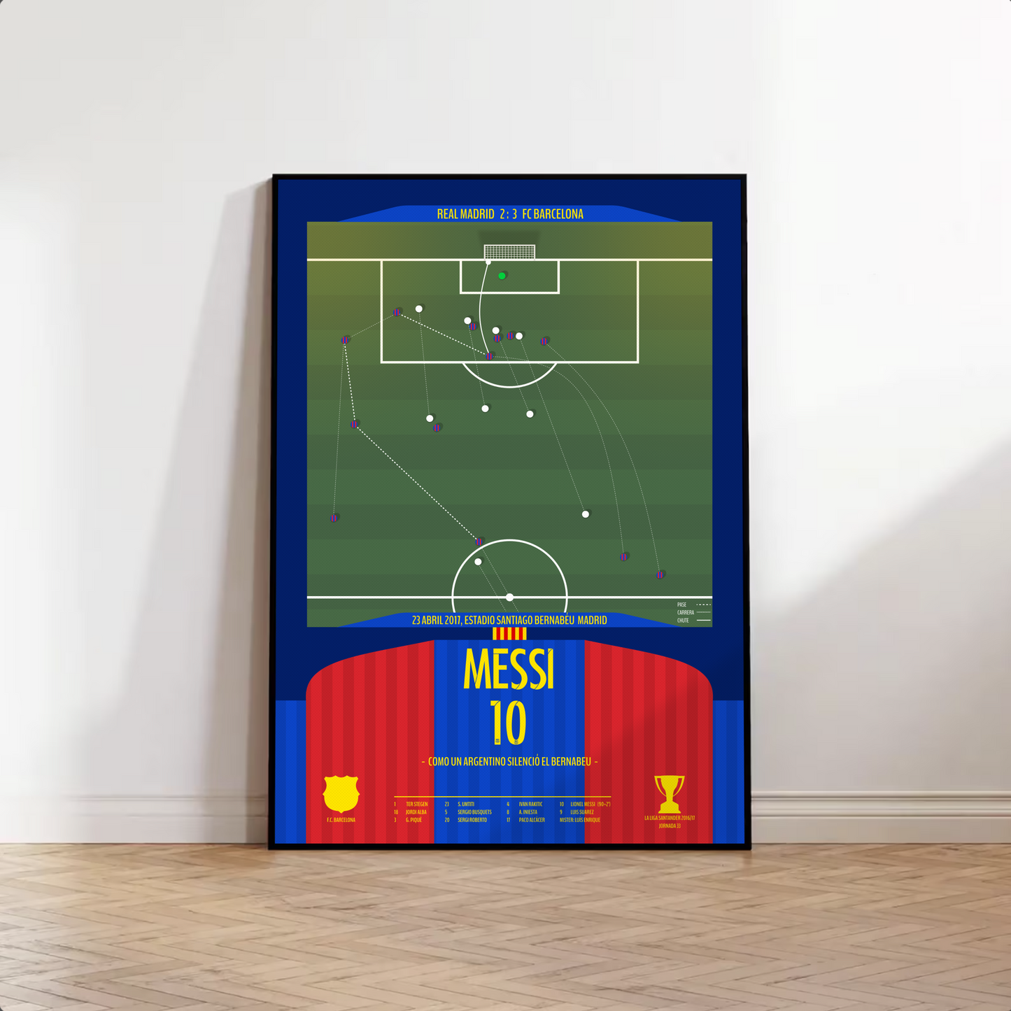 Lionel Messi – El Gol del Clásico (Real Madrid vs FC Barcelona 2017)