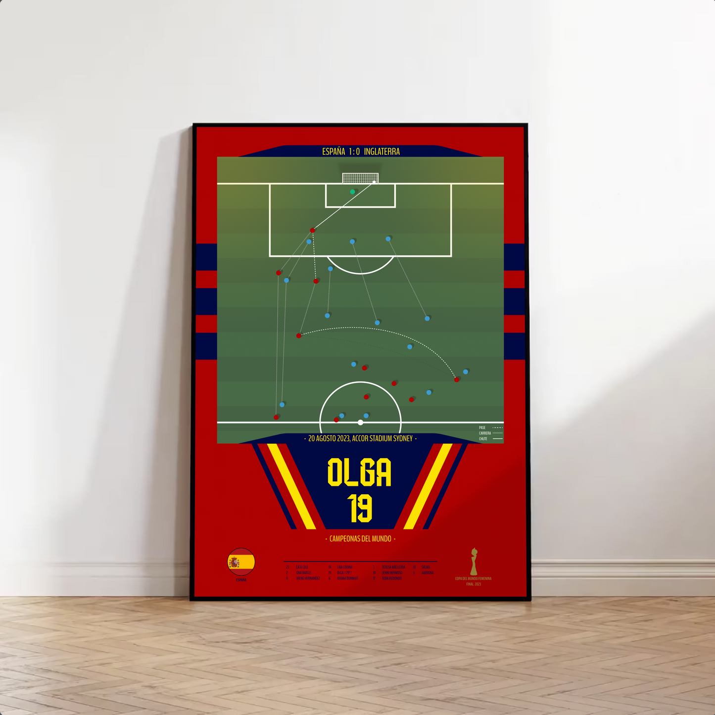 Olga Carmona – Campeonas del Mundo (España vs Inglaterra 2023)