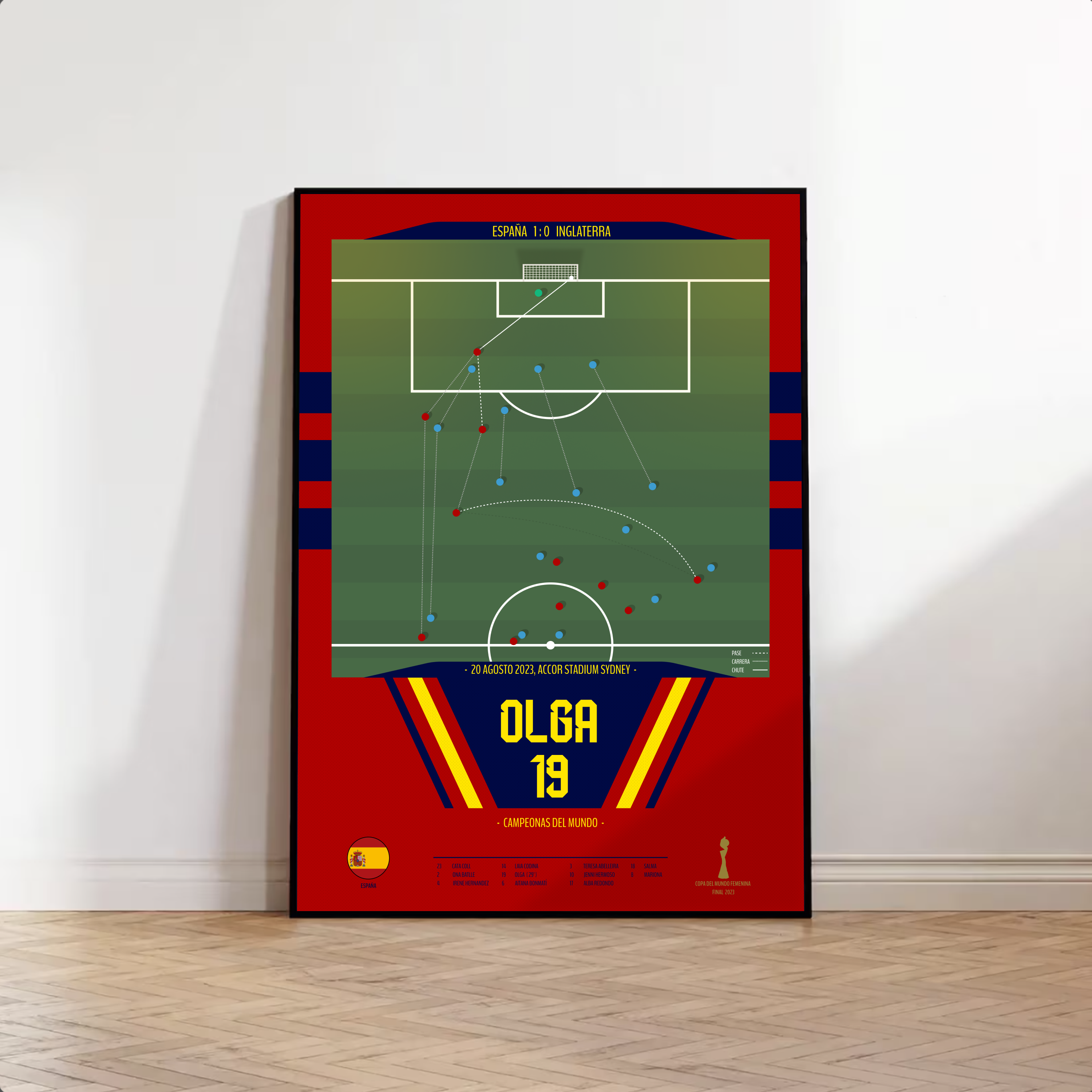 Olga Carmona – Campeonas del Mundo (España vs Inglaterra 2023)