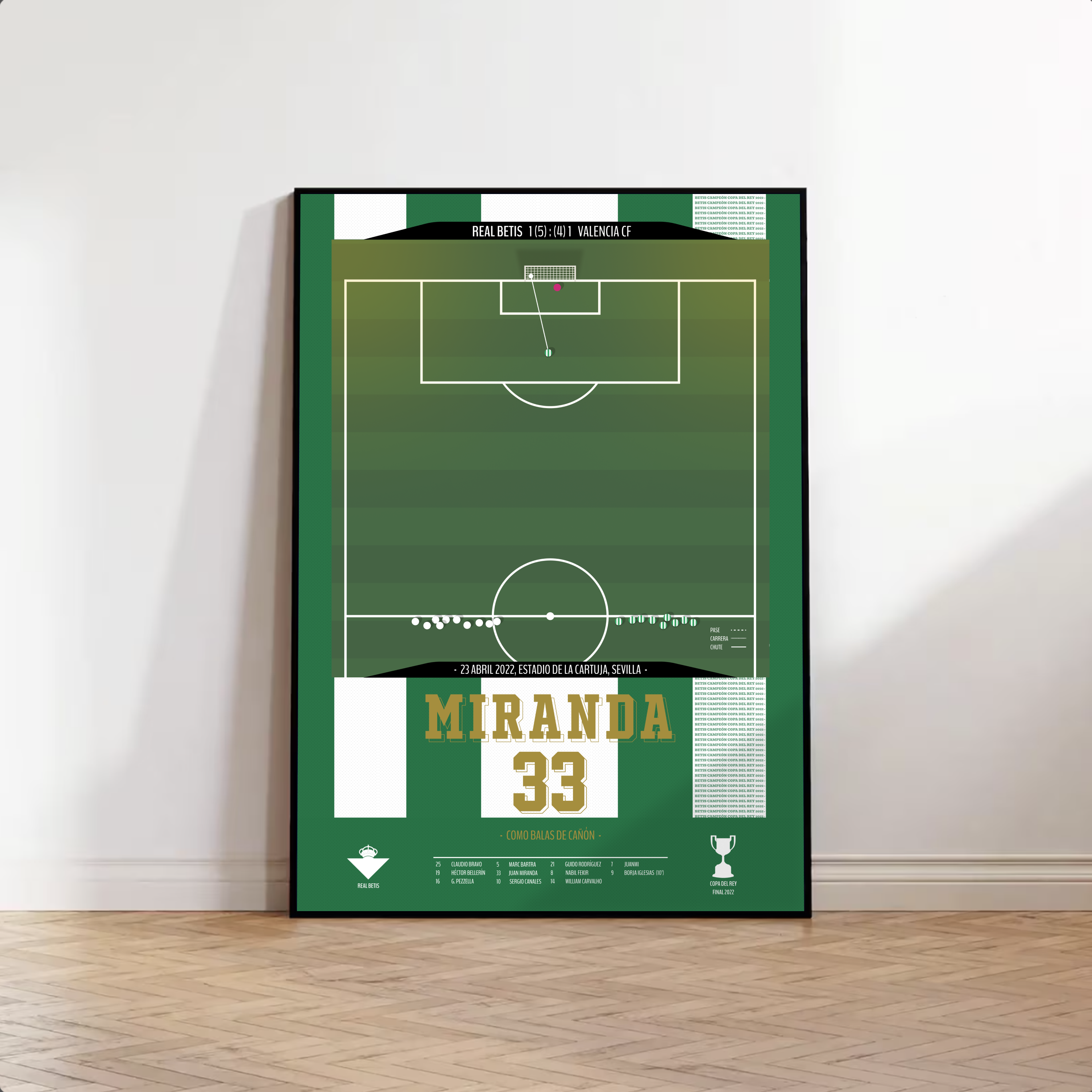 Juan Miranda – Como Balas de Cañón (Real Betis vs Valencia CF 2022)