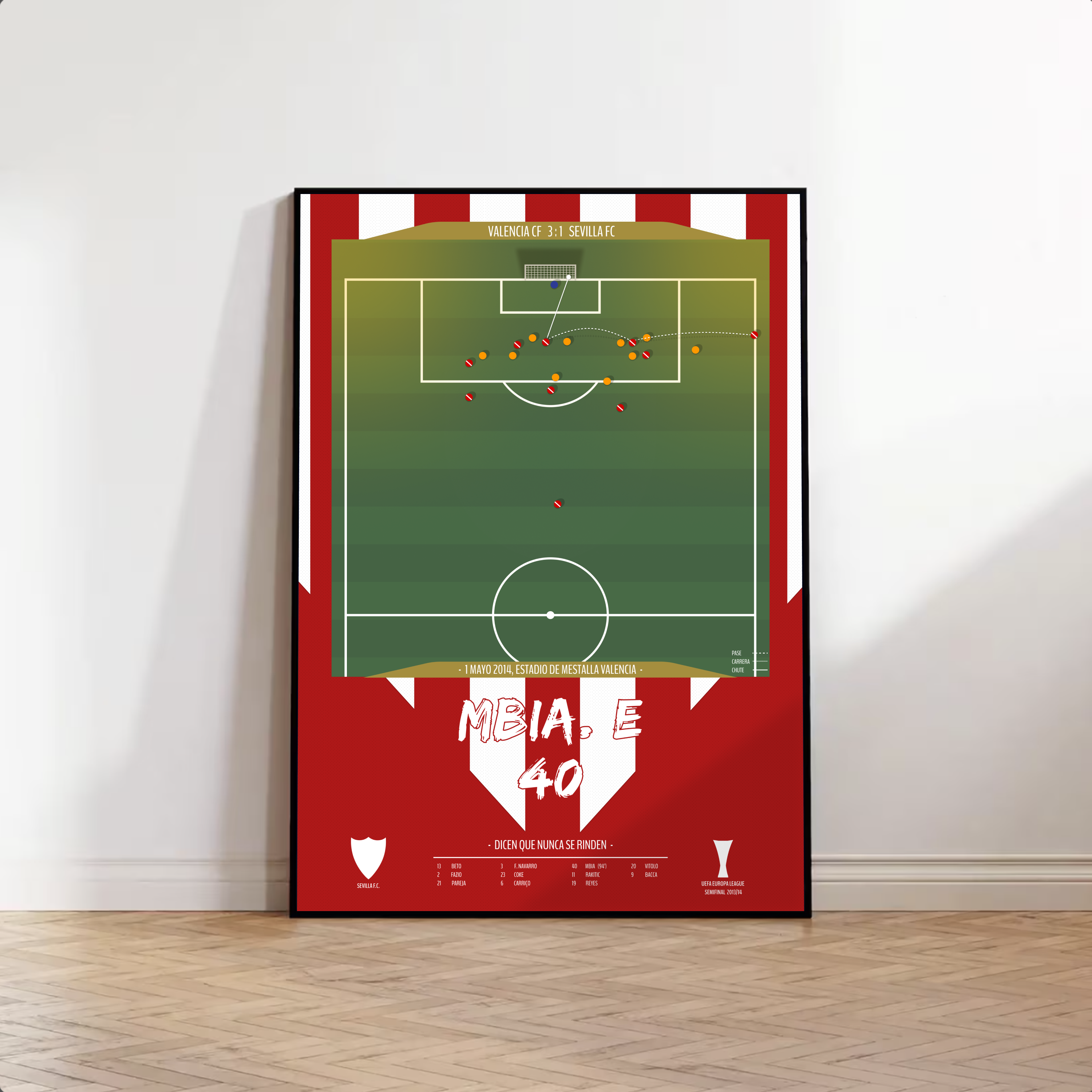 Stéphane M’Bia – Dicen que Nunca se Rinden (Valencia vs Sevilla 2014)