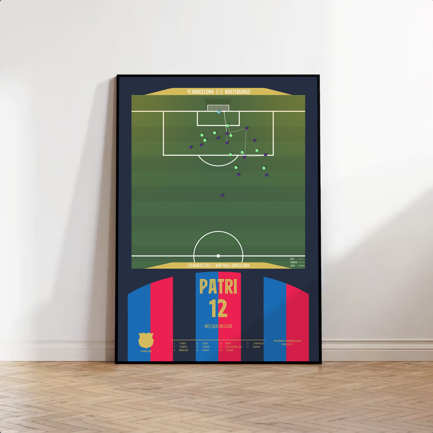 Patri Guijarro – Més Que Un Club (FC Barcelona vs Wolfsburgo 2023)