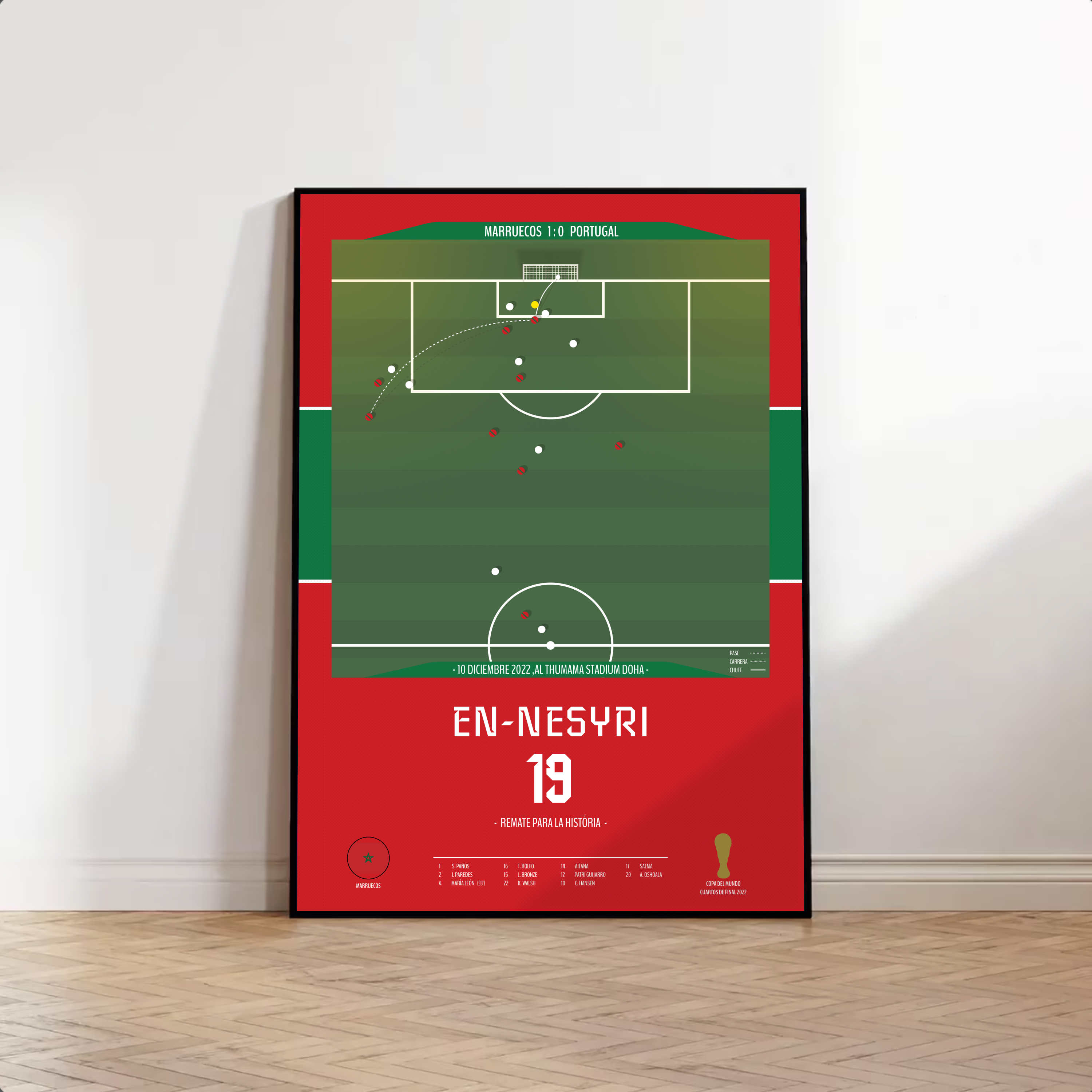 En-Nesyri – Remate para la Historia (Marruecos vs Portugal 2022)