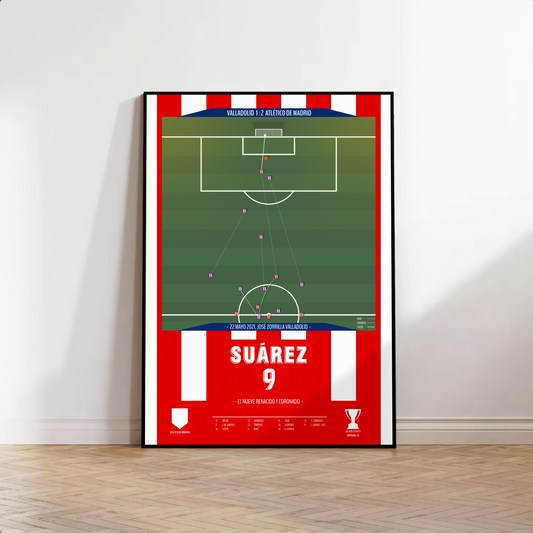 Luis Suárez – El Gol del Título (Atlético de Madrid vs Valladolid 2021)