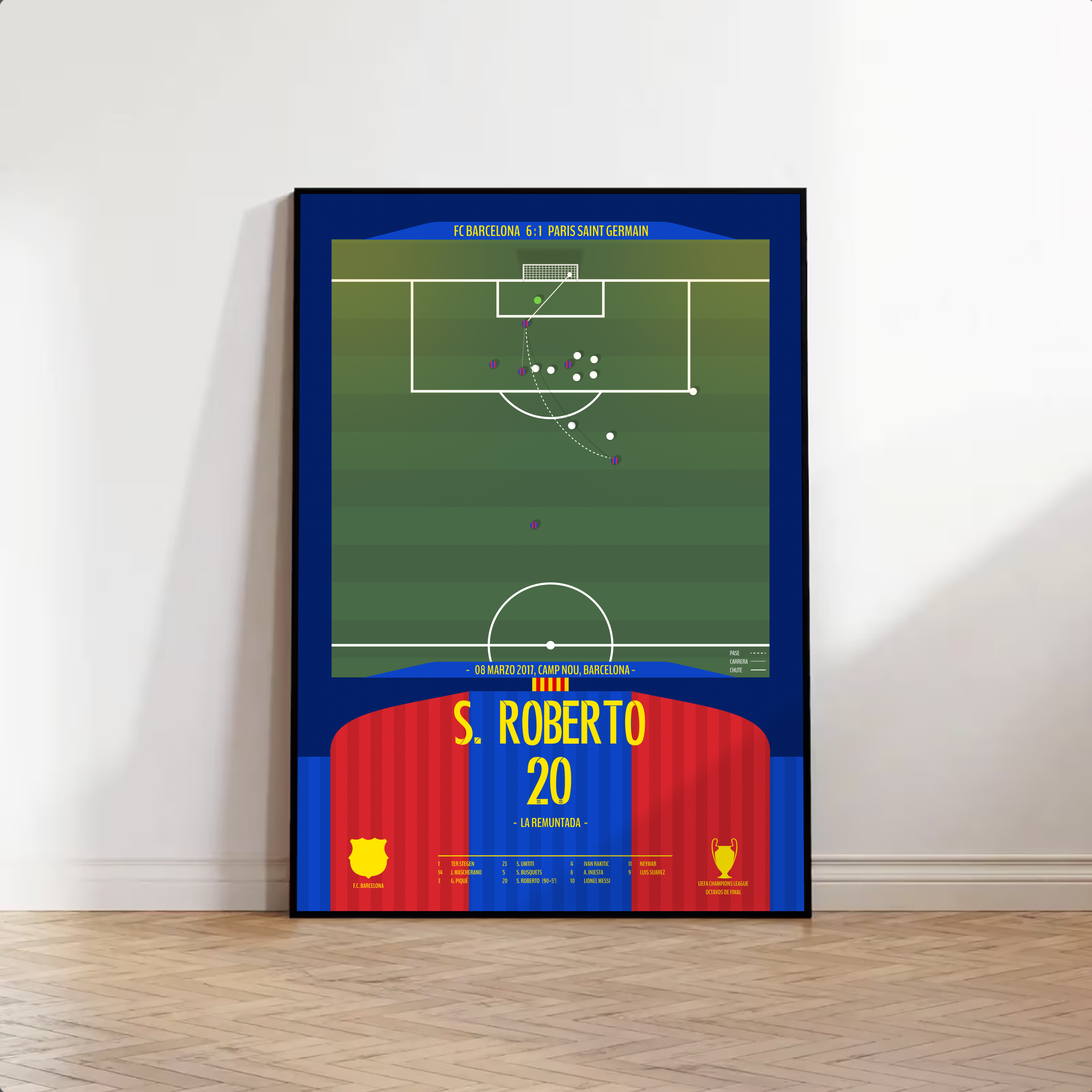 Sergi Roberto – La Remontada (FC Barcelona vs Paris Saint-Germain 2017)