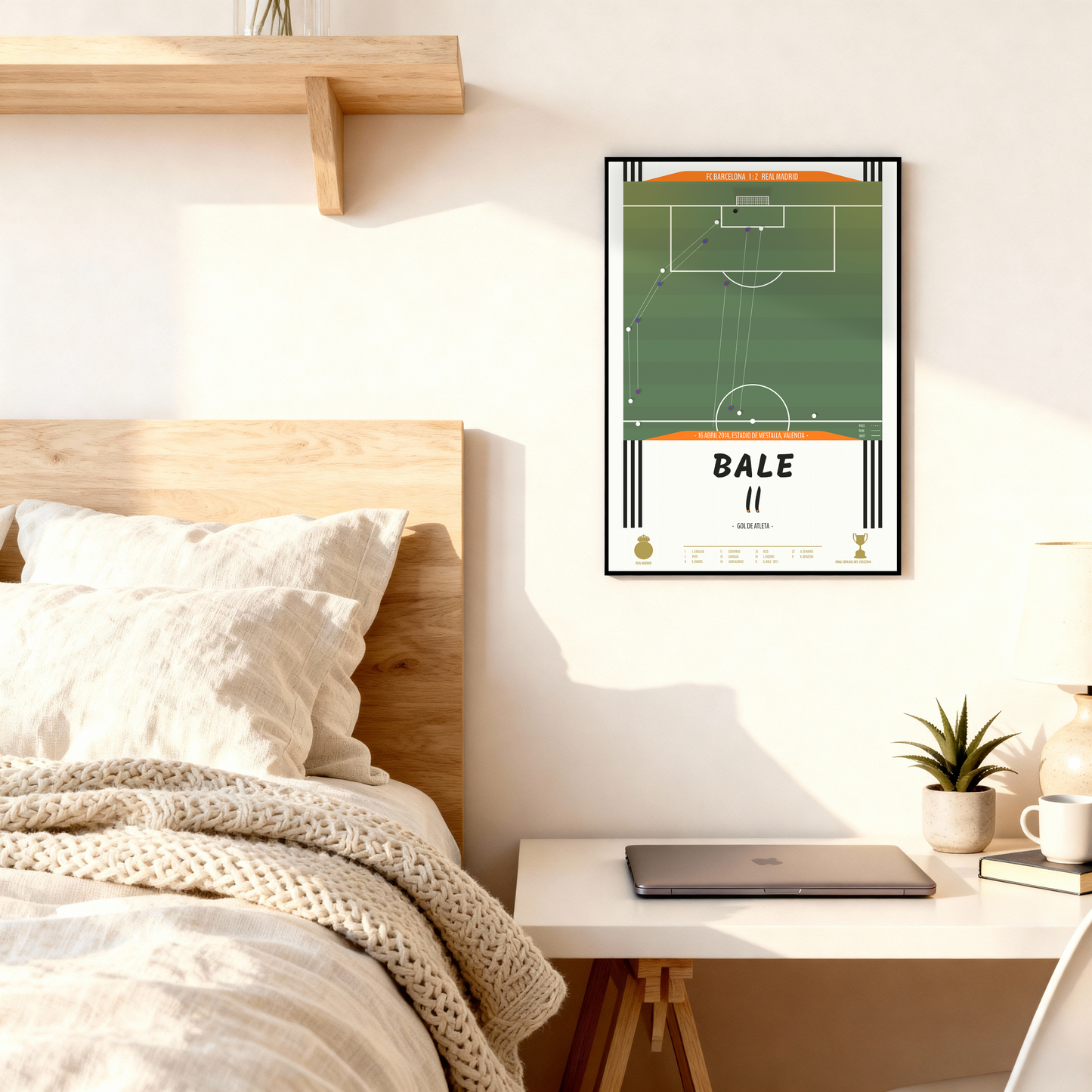 Gareth Bale – Gol en la Final de Copa del Rey 2014 (FC Barcelona vs Real Madrid)