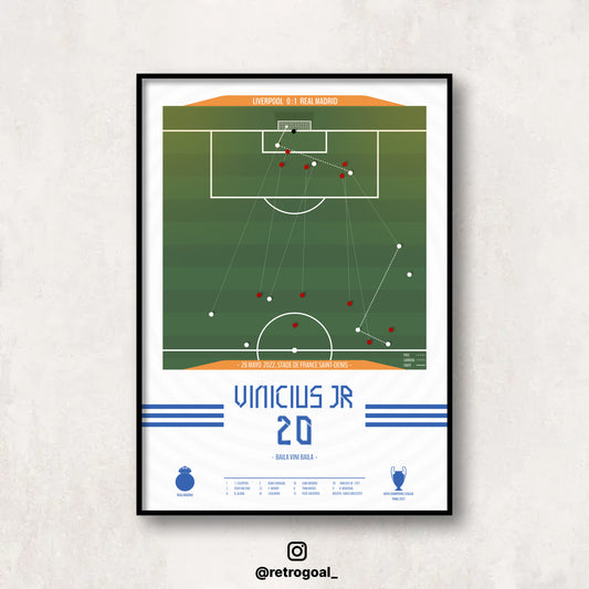 Gol Vinicius contra Liverpool en la final de la Champions League